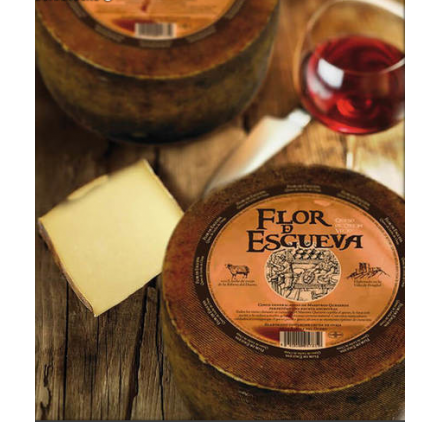 Queso Curado Flor Esgueva